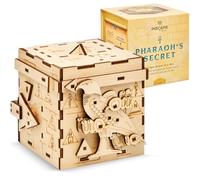 INSCAPE Pharaoh's Secret - Caja de rompecabezas de madera - Puzzle Box - Escape Room Juego para adultos y niños - Juegos de ajos para adultos - rompecabezas de madera 3D - Cluebox - Juegos de