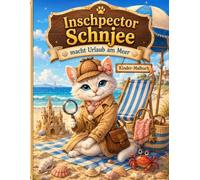 Inschpector Schnjee macht Urlaub am Meer: 30 lustige Strandabenteuer zum Ausmalen für Kinder - Ein maritimes Ausmalbuch gegen Langeweile (Die ... Schnjee - Kawaii Malbücher für Kinder)