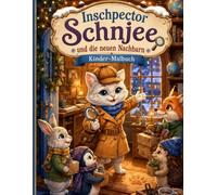 Inschpector Schnjee und die neuen Nachbarn: Ein tierisches Detektiv-Malbuch für Kinder ab 4 Jahren. Erlebe ein winterliches Abenteuer mit Katze, Fuchs ... Schnjee - Kawaii Malbücher für Kinder)