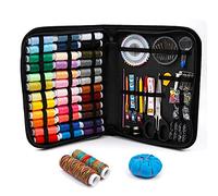 Inscraft 182 Kit de costura con suministros de costura premium, 38 bobinas de hilo XL, apto para viajeros, adultos, niños, principiantes, emergencias, bricolaje y hogar