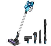 INSE Aspiradora Escoba Sin Cable, Aspiradora Escoba 10 en 1 Multifuncional, 2500Pa 250W, Autonomia hasta 45 mins, Aspiradora Vertical para Pelos de Animales, Suelos Duros y Alfombras