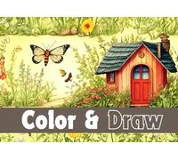 Insect Adventure: Fun Drawing and Coloring Book for Kids Ages 4-8 | Learn and Color with Bugs, Butterflies, and Bees | Activity Book for Boys and Girls: Drawing and coloring book for boys and girls