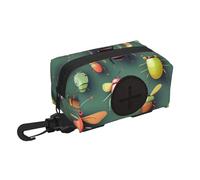 Insect Atlas - Bolsa de almacenamiento para residuos de viaje para mascotas. Almacenamiento práctico, adecuada para correa, con cremallera, fácil de llevar cuando viajas.