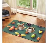 Insect Atlas Pet - Mantel individual de piel absorbente de 40 x 60 cm, bonito diseño para gatos y perros, almacenamiento portátil