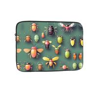 Insect Atlas Printed - Funda para ordenador portátil de 12 pulgadas, apta para portátiles y tabletas