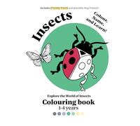 Insect Coloring Book: Explore the World of Insects: Color, Name, and Learn!