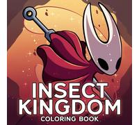Insect Kingdom Coloring Book: Whimsical Game World Coloring Pages Featuring Tiny Bug Knights, Magical Beasts, and Fantasy Mazes for Adults and Teens to Destress