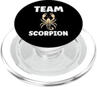 Insect Scorpion Animals arachnids Simple Team Scorpion PopSockets PopGrip para MagSafe