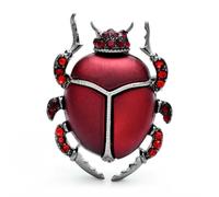 Insect The Beatles - Broche para mujer, Metal Acrílico, Circonia cúbica
