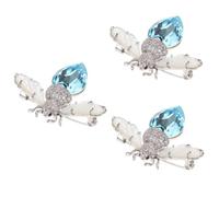 Insect Themed Brooch Pins Blouse Lapel Sewing Clasps for Clothing Scarf Jacket Retro Shawl Collar Clips Blanket Bee Pin Copper