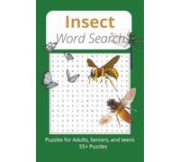 Insect Word Search: puzzles for Adults, Seniors, and Teens 55+ puzzles