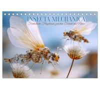 Insecta Mechanica. Fantastische Flügelwesen zwischen Technik und Natur (Tischkalender 2026 DIN A5 quer), CALVENDO Monatskalender: Fantasievolle, ... zu einem poetischen Mikrokosmos der Bewegung.
