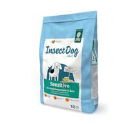 Green Petfood InsectDog Sensitive - Pienso seco para perro adulto con sensibilidades - Insecto y arroz - Cantidad: 10 kg