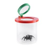 Insected Observation Cage - 2n1 Life Science Magnifier Container | Portable Biology Catcher & Viewer Box for Kids, Educational Science Classroom Tools, Outdoor Nature Explorer Kit