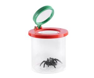 Insected Observation Cage - 2n1 Life Science Magnifier Container | Portable Biology Catcher & Viewer Box for Kids, Educational Science Classroom Tools, Outdoor Nature Explorer Kit