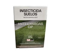 Insecticida de suelo microgranulado 500g - Masso. Antihormigas CIP. A base de cipermitrina. Eficaz contra insectos rastreros.