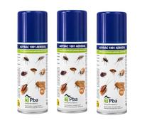 Insecticida Descarga Total 100 ml x 3 | Bomba insecticida Larvicida, Ovicida y adulticida | Elimina chinches, pulgas, garrapatas, cucarachas e Insectos | fumigador de uso doméstico (100 ml x 3 u)