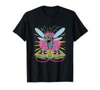Insecto Dj Música Mosquito Electrónica Camiseta