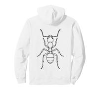 Insecto Hormiga Toro Minimalista Sudadera con Capucha