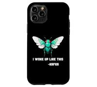 Insecto Me desperté así Franz Kafka Cicada Beetle Bugs Carcasa para iPhone 11 Pro