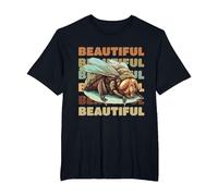 Insecto Mosca la Hermosa Mosca FEA Camiseta, Hombre Tallas Grandes, Negro, 5X Alto