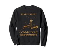 Insecto Territorio de Connecticut La Mantis Europea Sudadera