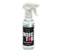 INSECTOR Resin Bike Spray Quitainsectos y Mosquitos para Moto y Coche, limpiador para cascos, viseras, cúpulas y faros, anti-marcas, botella 250 ml