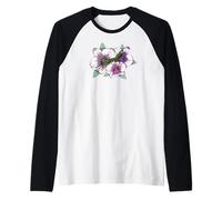 Insectos bancaria de Dios, orquídea, jardinero, insecto y animales domésticos. Camiseta Manga Raglan