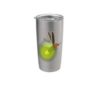 Insectos Insectos Entomología Escarabajo Rayo Bug Vaso térmico de acero inoxidable de doble pared