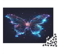 Insectos Luminosos y Patrones de bichos Puzzle De 1000, DIY, Juguete EduGatoivo, Decoración del Hogar, para Niños Mayores De 12 Años 1000pcs (75x50cm)