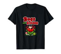 Insectos y Besos Mariquita tulipán cottagecore Arte Camiseta