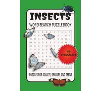 Insects Word Search Book: 55 Insect Word Search Puzzles | 6x9 inches, 110 pages | Great Gift for kids, Adults, and Insect Enthusiasts