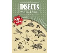 Insects Word Search Puzzle Book: For Adults