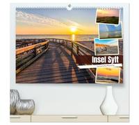 Insel Sylt - Fantastische Momente (hochwertiger Premium Wandkalender 2026 DIN A2 quer), Kunstdruck in Hochglanz: Zauberhafte Lichtstimmungen am Meer
