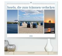 Inseln, die zum träumen verlocken (hochwertiger Premium Wandkalender 2026 DIN A2 quer), Kunstdruck in Hochglanz: Entdecken Sie jeden Monat eine ... - Inspiration und Fernweh für das ganze Jahr!