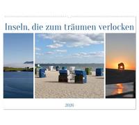 Inseln, die zum träumen verlocken (Wandkalender 2026 DIN A2 quer), CALVENDO Monatskalender: Entdecken Sie jeden Monat eine traumhafte Insel - Inspiration und Fernweh für das ganze Jahr!