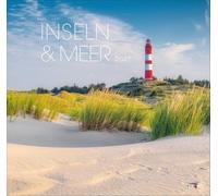 Inseln und Meer Edition Kalender 2027: Die nordfriesische Landschaft in einem hochwertigen Fotokalender. Kalender 2027 Landschaften voll Wasser und weißem Sand.