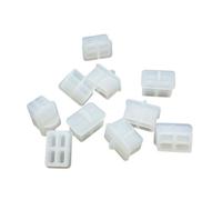 INSEOWI 10 tapas protectoras de interfaces de fibra óptica para almacenamiento y uso, tapas de interfaz SFP