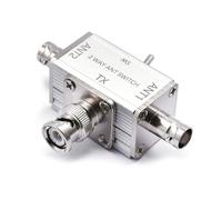 INSEOWI 2 Way Manual Coaxials Antennas Switches with BNC Connectors 100W 0-50MHz For CBS HAMs Radio Grounding Protections Manual Coaxials Antennas Switches For CB/hams Radio