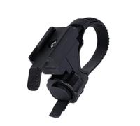 INSEOWI Adaptador de luz delantera para bicicleta, soporte de cámara regulable, soporte multifuncional para cámaras y estabilizadores de bicicleta de montaña ligera
