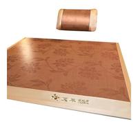 INSEOWI Estera De Ratán Tejida Capa Seda Transpirable Almohadilla para Dormir Reversible Estructura Compacta Y Plegable Producto Hogar Sin Alérgenos Estera Dormir Verano