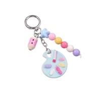 INSEOWI Llavero De Para Mujeres Y Niñas Encantador Llavero Dijes Bolso Paleta De Cuentas Llaveros Accesorios Mochilas Carteras Dijes Bolsos