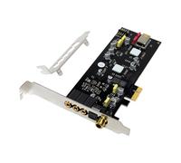 INSEOWI ST113 PCIe Sound Card SSS1700 Chip Upgraded Transmission Low Profile Bracket For PC Music Production Streaming Desktop PC Sound Card