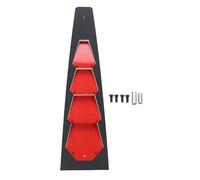 Inserción de ventilación de capó de motor de aluminio resistente al calor de repuesto para Base SL SL LE GT LE S SL SLR SLR LE (Black Red)