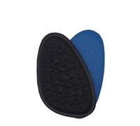 Inserciones antideslizantes para zapatos en el antepié, medias plantillas, protector de pies, almohadilla de suela para reducir el tamaño de las almohadillas para zapatos (color negro)