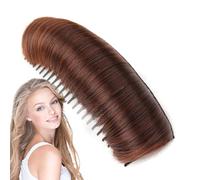 Inserciones básicas para el cabello, pinzas para el cabello | Almohada invisible para el cabello, peinado para volumen natural, almohadillas ligeras que son fáciles de usar para moño o cola de caballo