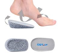 Inserciones de plantilla para aumentar la altura para hombres y mujeres, inserciones de elevación de talón de absorción de golpes, suaves lavables y transpirables, plantillas de zapatos para todos