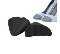 Inserciones de relleno para zapatos: solución de corrección de migración digital Protector de puntera de espuma de PU, diseño de cojín de 1 par, núcleo interior extraíble + curva ergonómica, sól