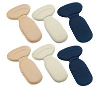 Inserciones de talón desarrolladas para mujeres y hombres, almohadillas de talón de gel de silicona reutilizables para zapatos que son demasiado grandes/botas sueltas, agarres de tacón alto,