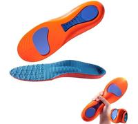 Inserciones de zapatos cinéticos recortables, plantillas ortopédicas 3.0, plantillas de soporte de arco alto para fascitis plantar para unisex, soporte resistente para estar de pie todo el día (43-44)